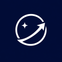 Orbit arrow logo concept